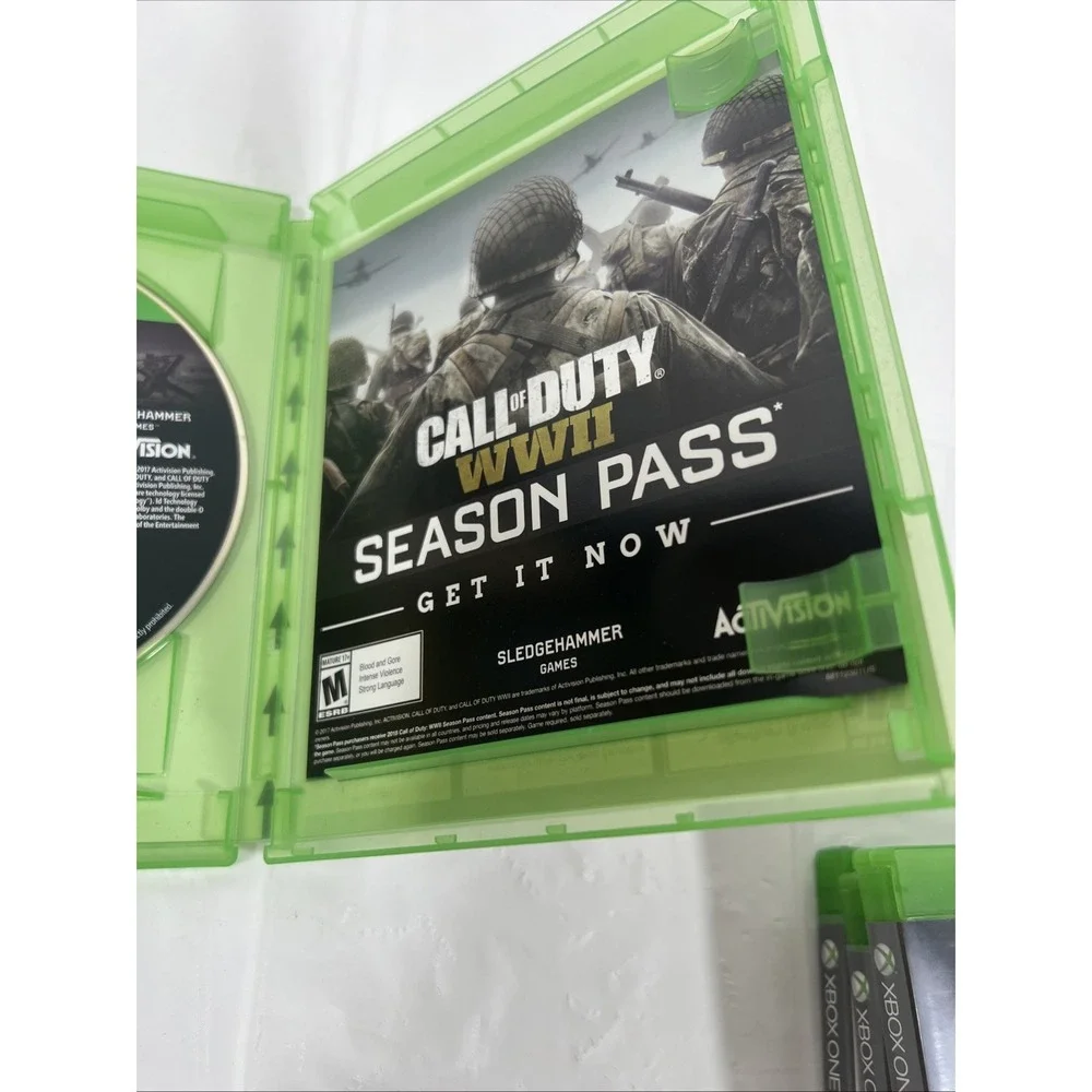 Microsoft XBox One Call of Duty: WWII. Rated M‎